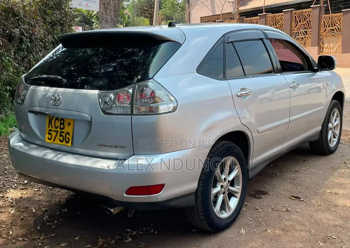 Toyota Harrier 2008 Silver