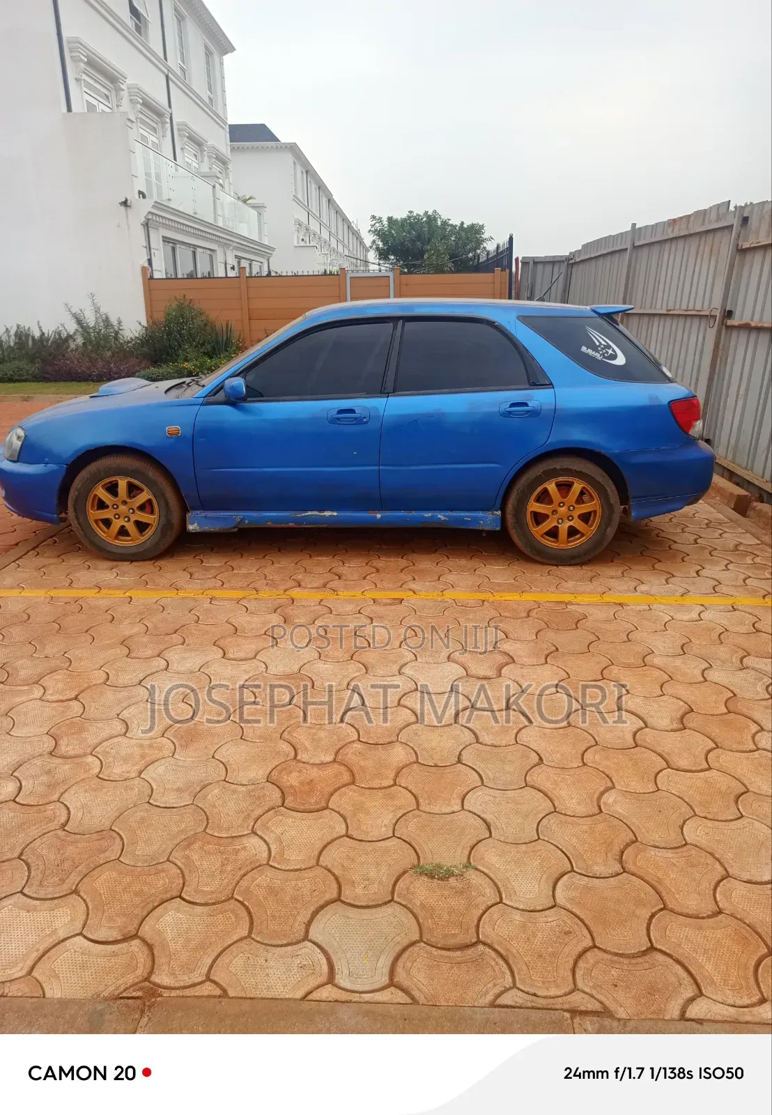 Subaru Impreza 2001 Blue