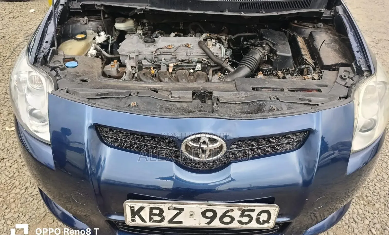 Toyota Auris 2008 Blue