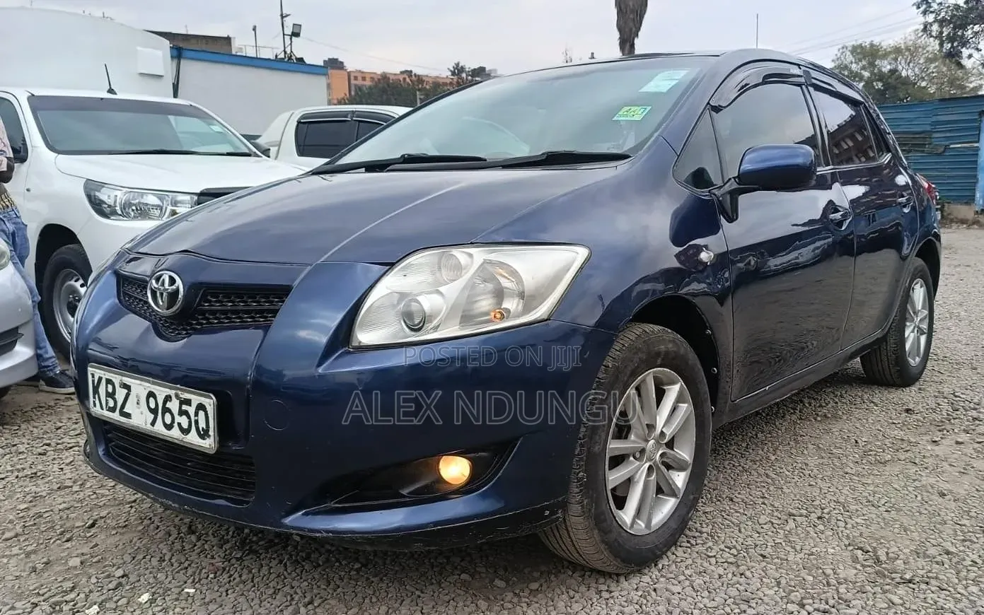 Toyota Auris 2008 Blue