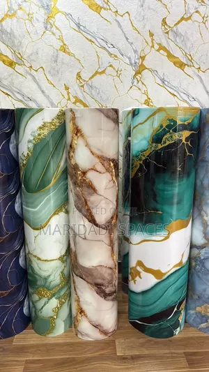 Self-Adhesive Marble Wall Sticker Roll - 60cm X 10M