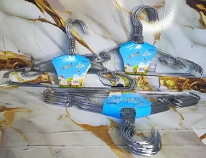 Silver Metal Hangers