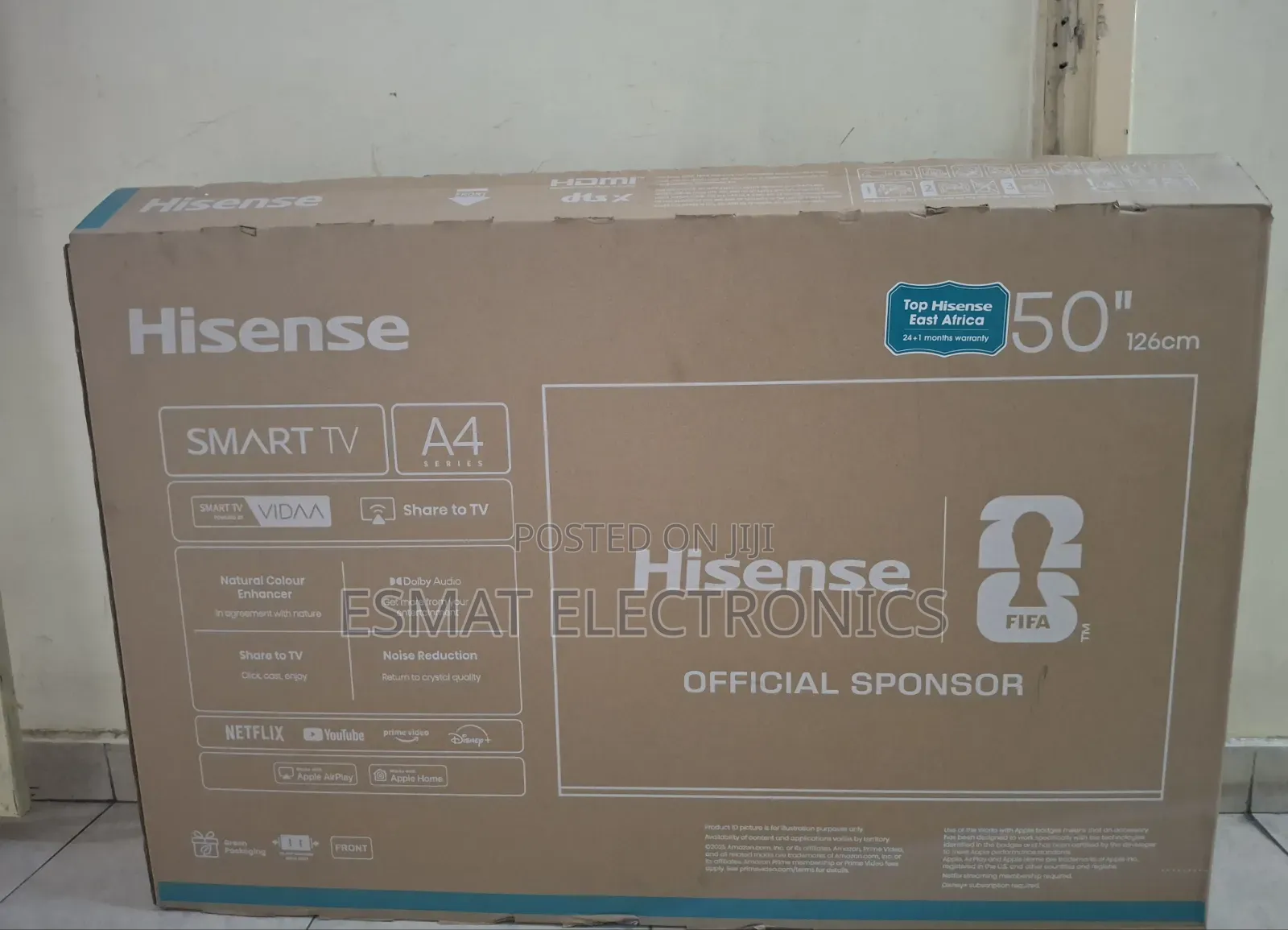 Hisense 50A4Q 50 Inch FHD Smart TV – Frameless
