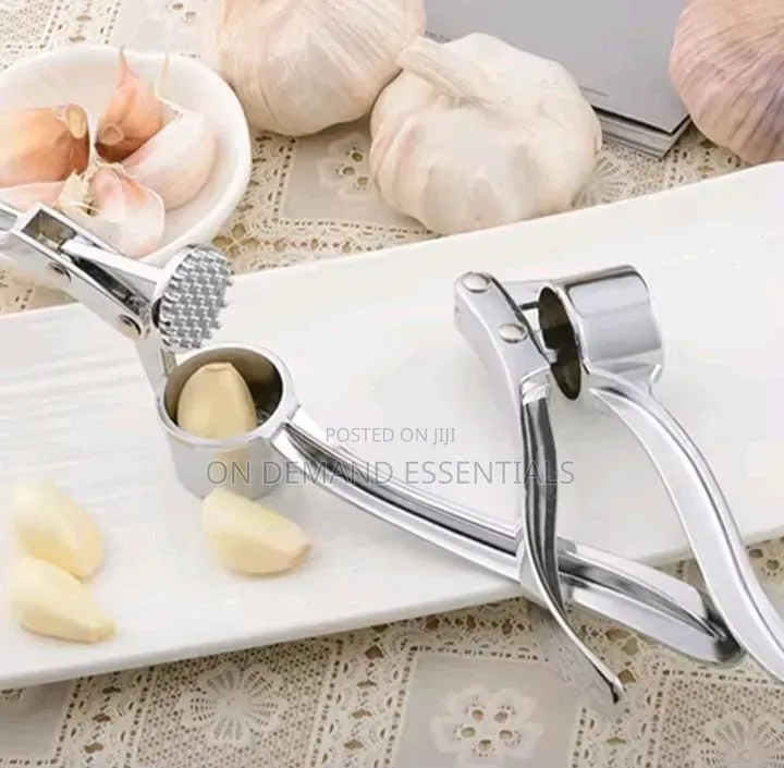 Stainless Steel Garlic Press