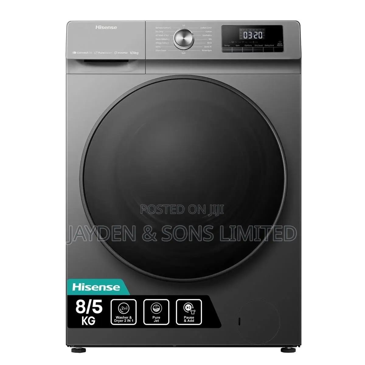 Hisense 8KG Wash / 5KG Dry Front Load Washer Dryer