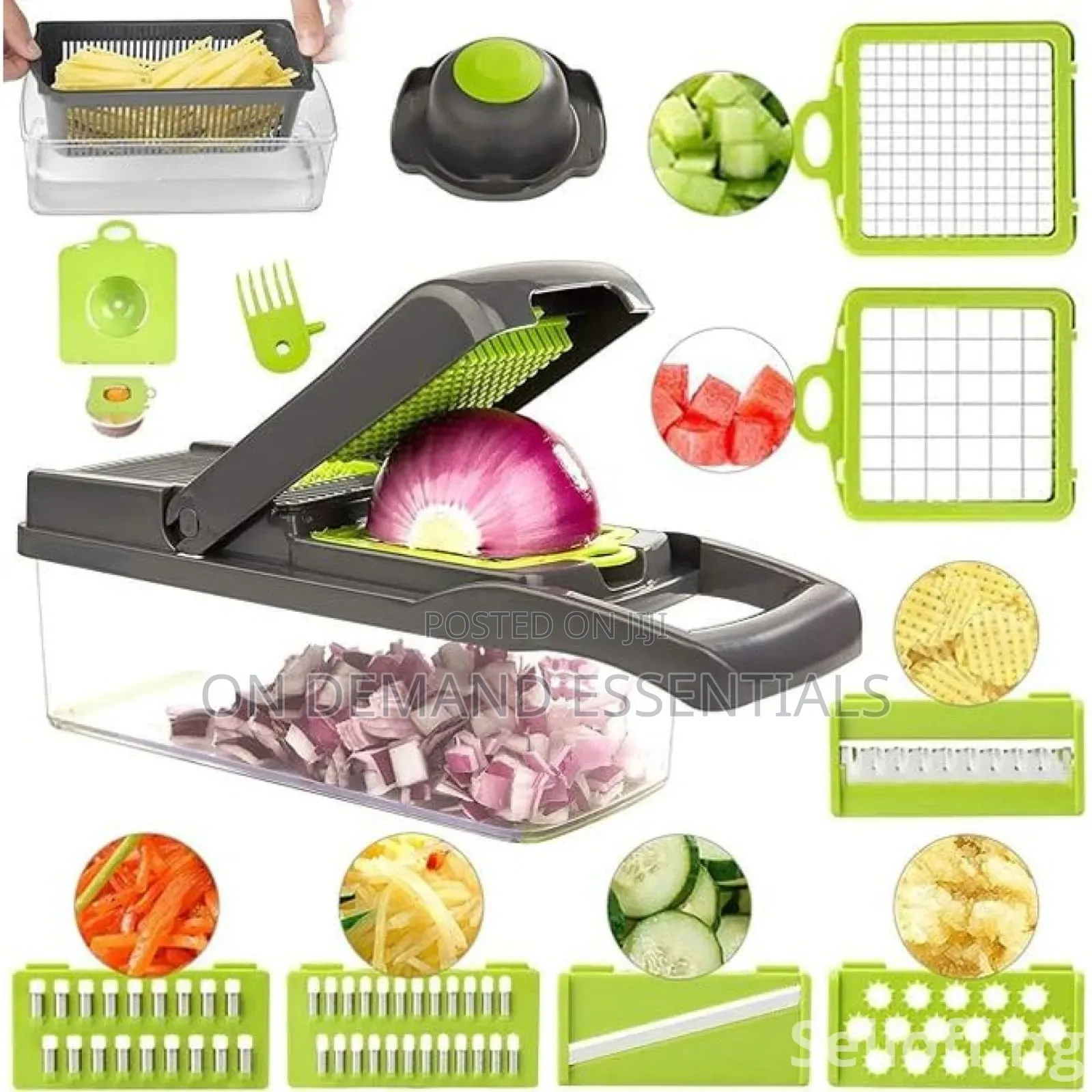 16pc Veggie Cutter Slicer Dicer Chopper