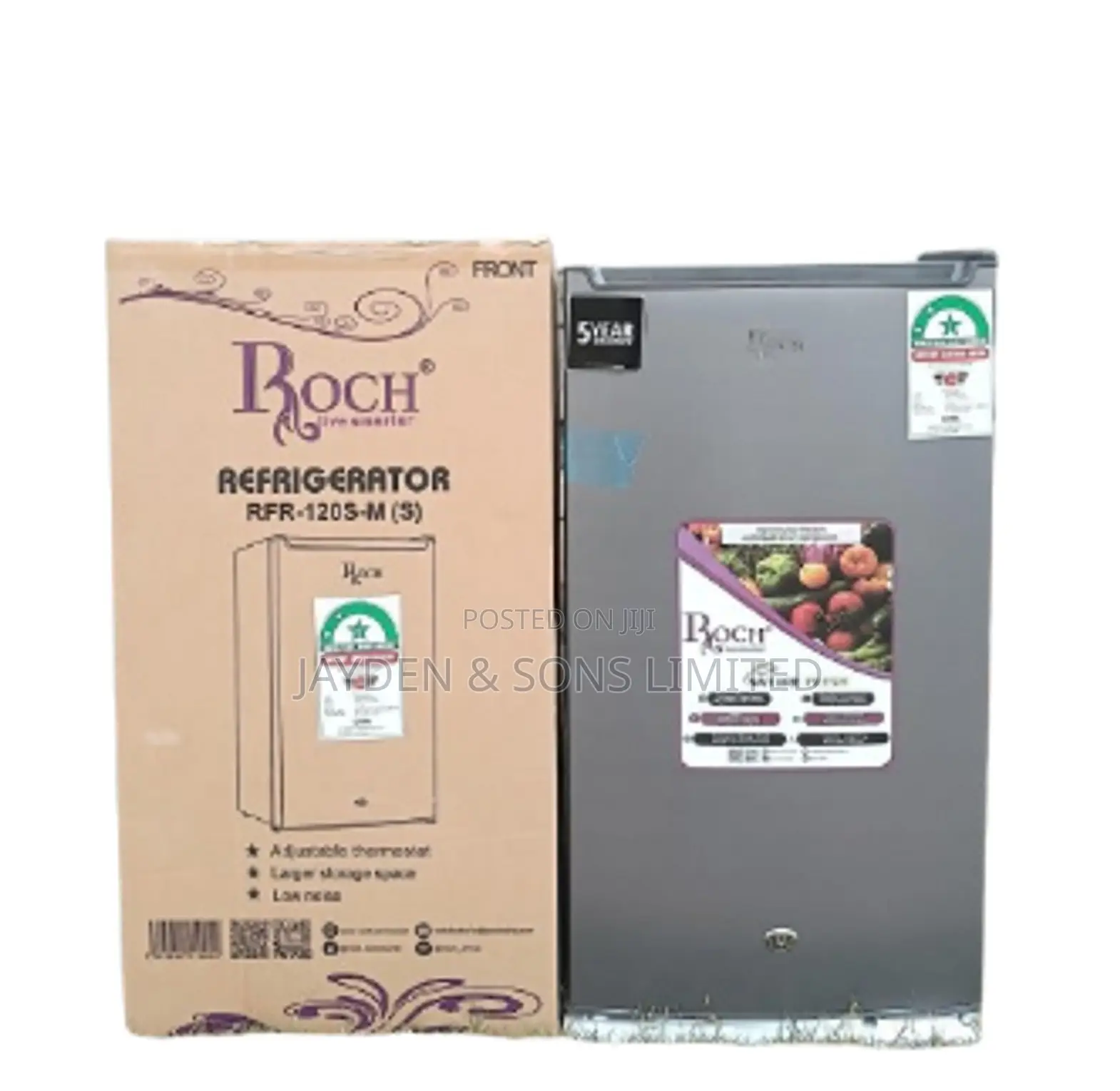 Roch 90L Single Door Refrigerator | RFR-120-S-M