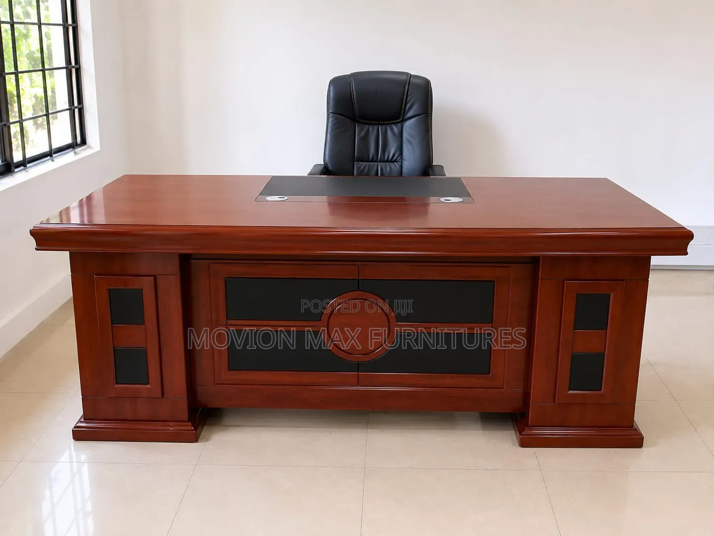 Executive Desk Office Desk, 1.6m With Drawers Srorage