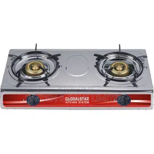 Globalstar 2-Burner Stainless Steel Table Top Gas Cooker