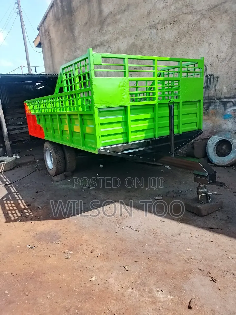 New 7 Tonnes Trailer Green