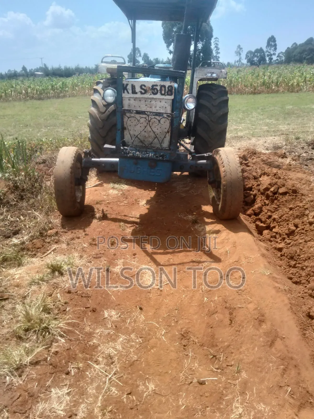Tractor Ford 4000 Blue