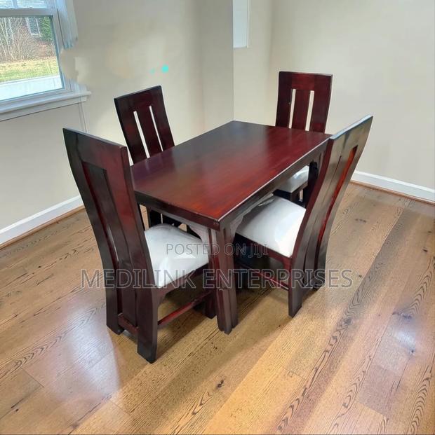 Customized 4 Seater Dinning Table Set - thumbnail 2