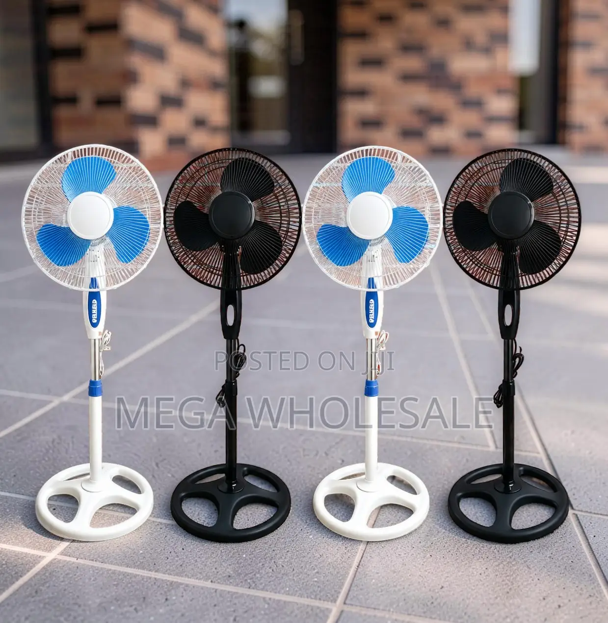 Wide Angle, Fast Cooling 16′′ Electric Stand Fan