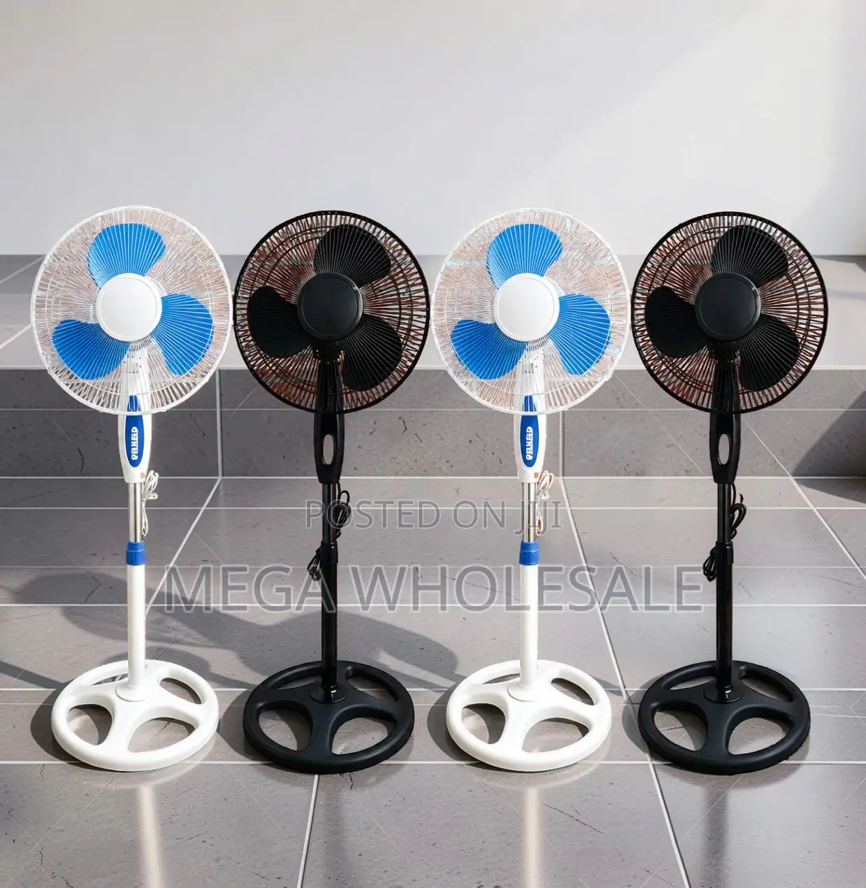 Smooth Rotation, Strong Wind 16′′ Electric Stand Fan