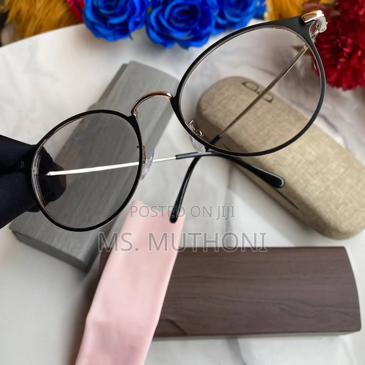 Unisex Cat-Eye Photochromic Sunnies