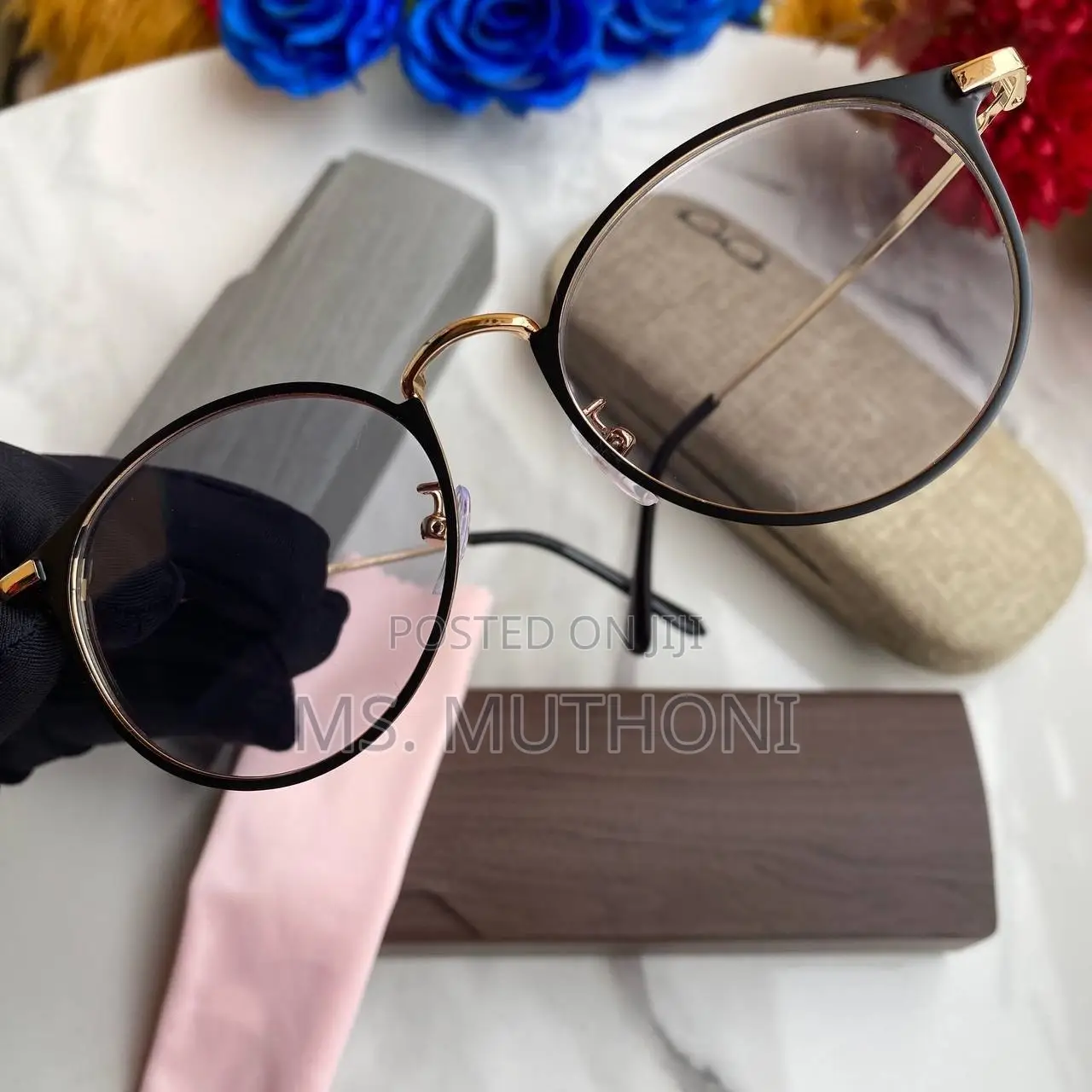 Unisex Cat-Eye Photochromic Sunnies
