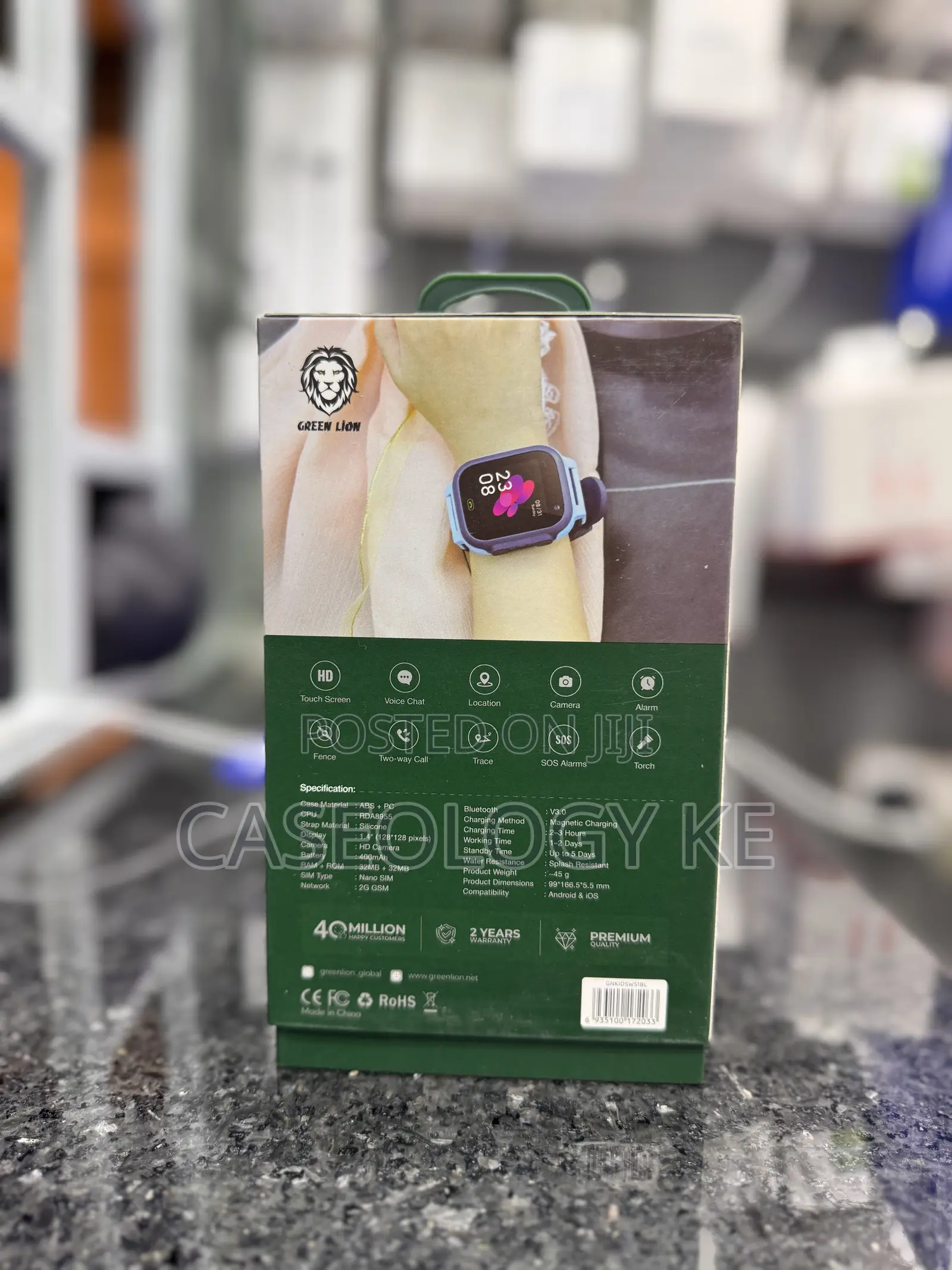 Greenlion Kids Smart Watch Series 1 (Blue)