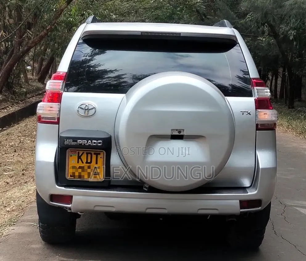 Toyota Land Cruiser Prado 2013 Silver