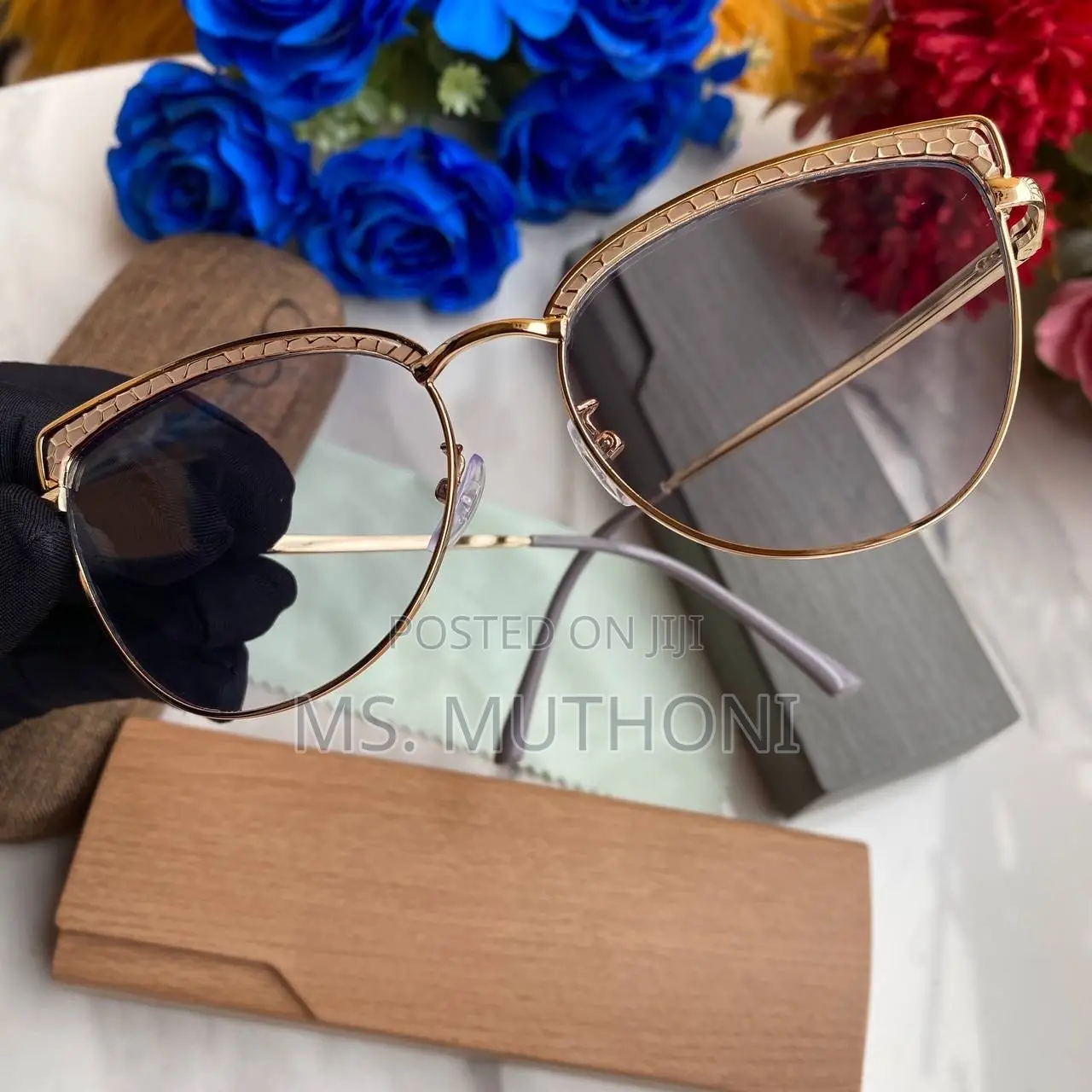 Photochromic Sunnies—clear Indoors, Dark Outdoors. 