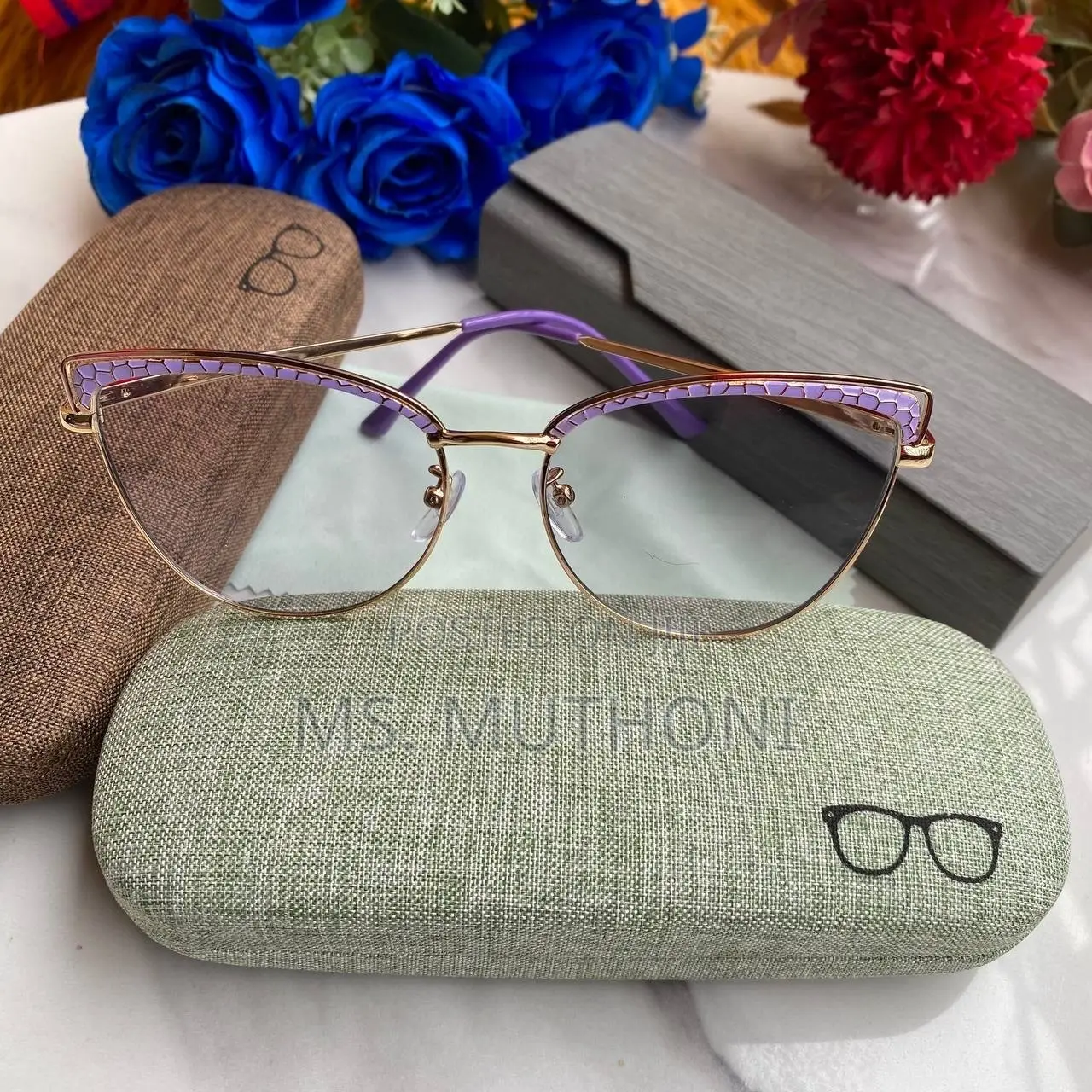 Photochromic Sunnies—clear Indoors, Dark Outdoors. 