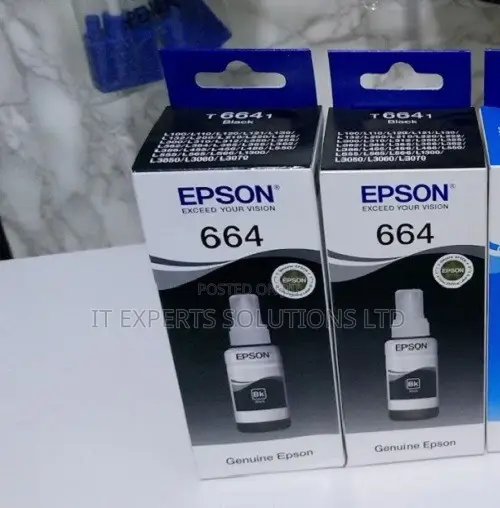 Epson 664 Black Ink