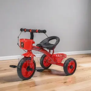 Easy to Move Sturdy Frame 1-3yrs Age 3 Wheels Kids Tricycles