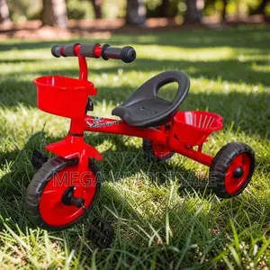 Boys and Girls Comfortable Seat 1-3yrs Age 3 Wheels Kids Tricycles