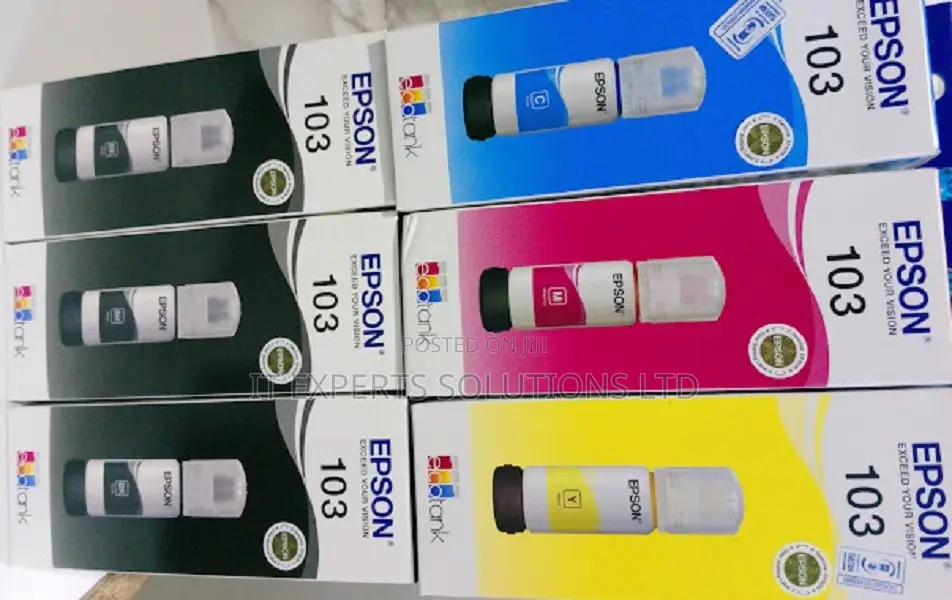 Ecotank 103 Black Inks for L3150/3210/3250