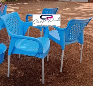 Blue Strong Garden Chairs