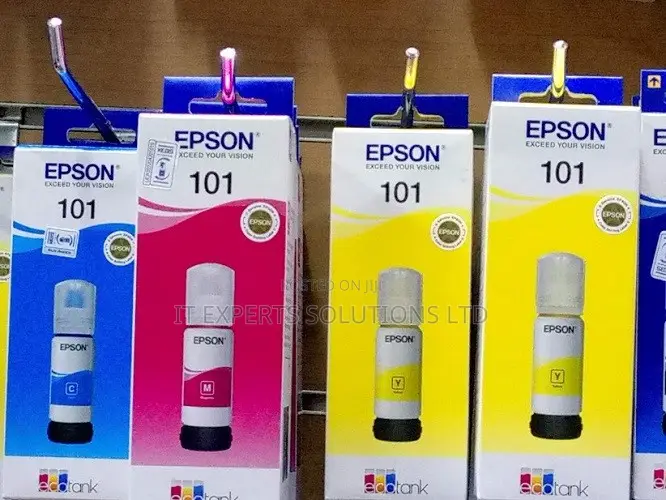 Ecotank 101 Black Inks Colour Inks