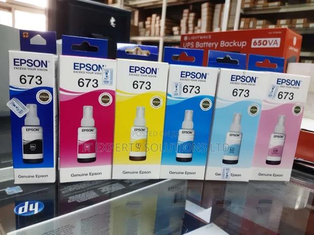 Epson 673 Inks Original for L850/L805 Printer