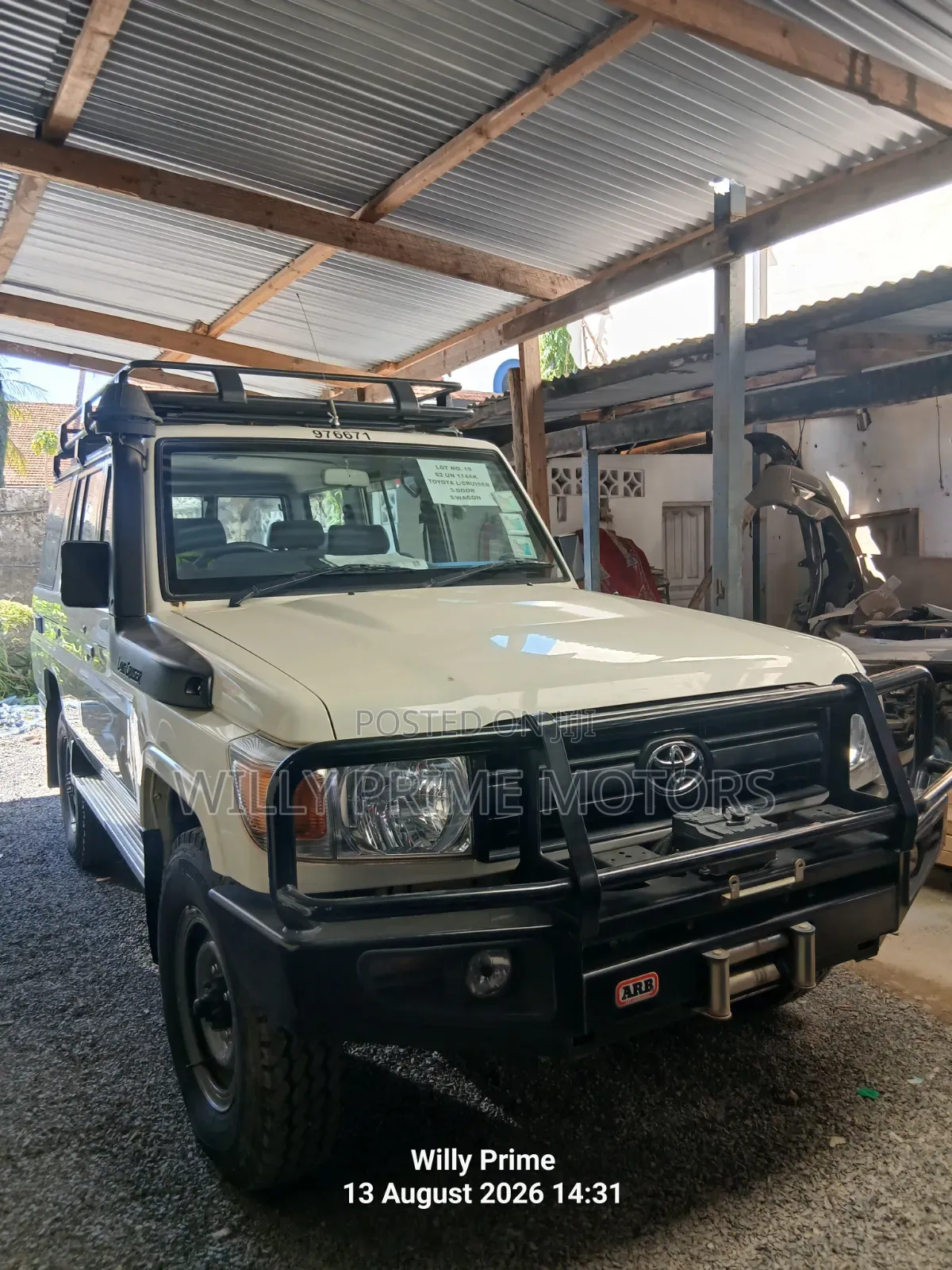 Toyota Land Cruiser 2021 White
