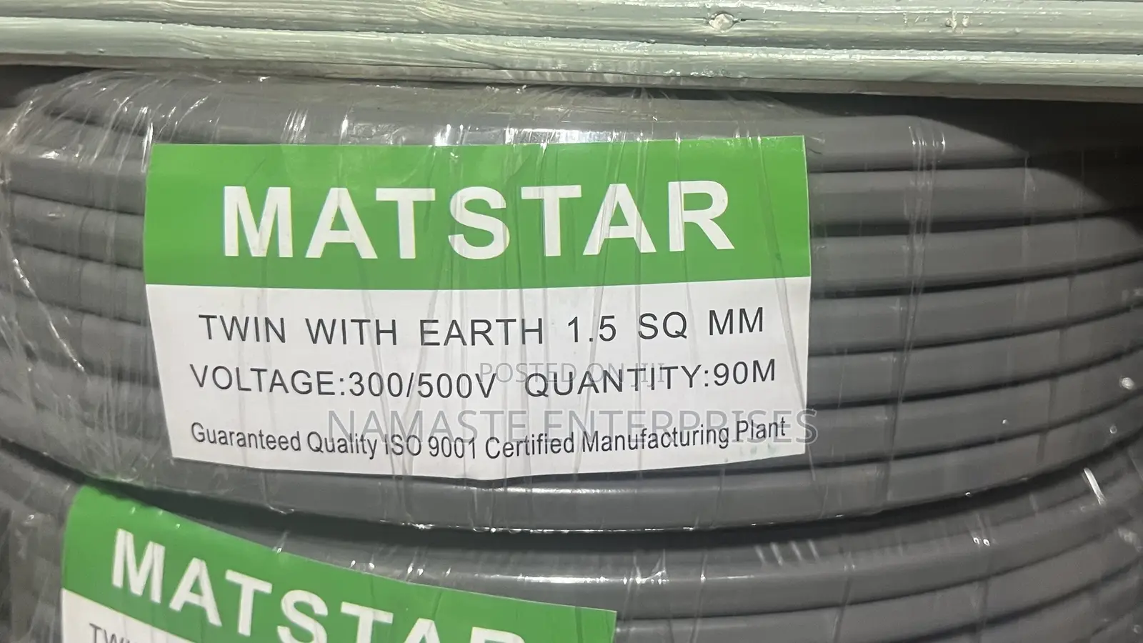 Matstar Twin With Earth 1.5mm Electrical Cable