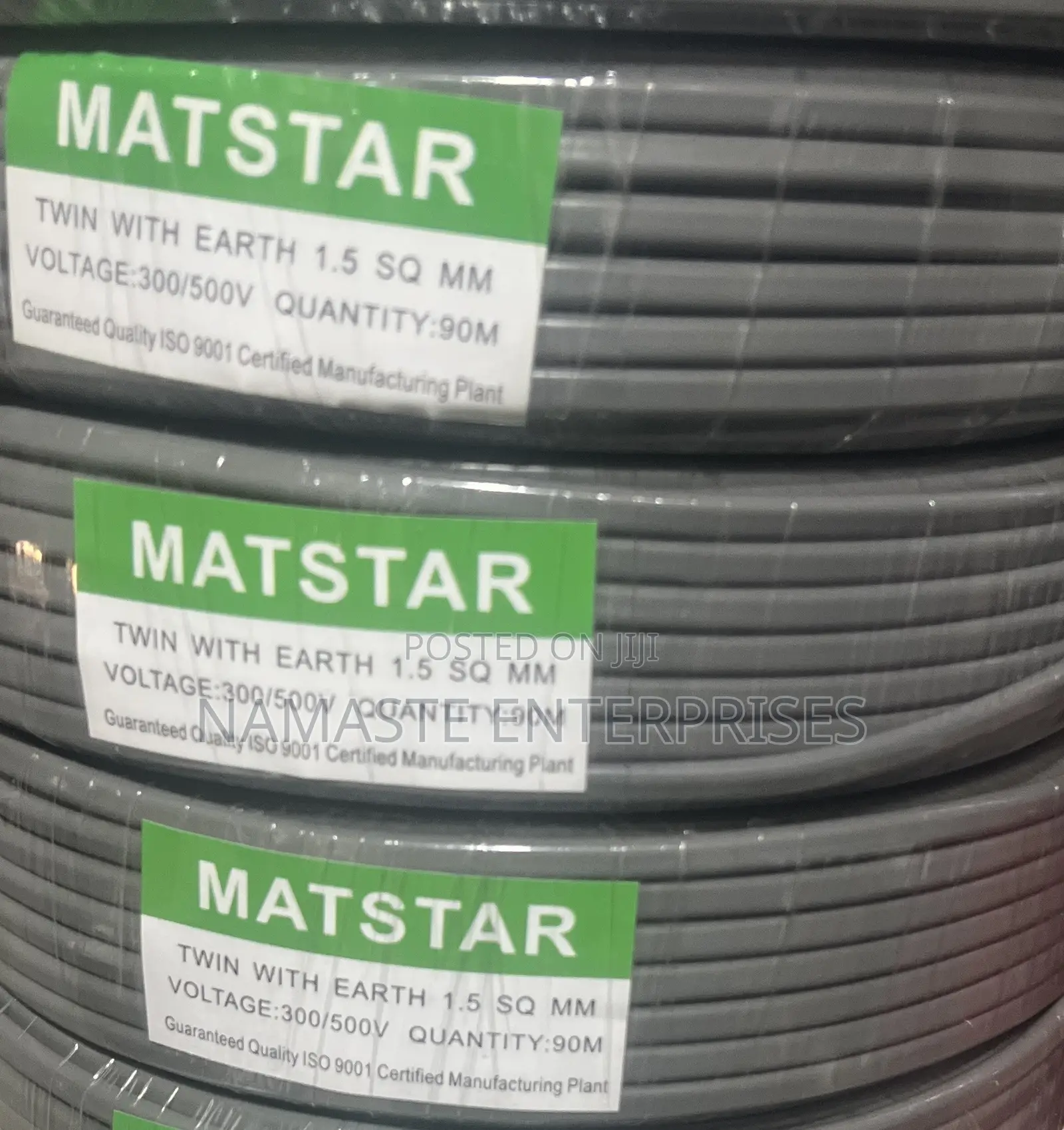 Matstar Twin With Earth 1.5mm Electrical Cable