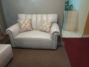 Cream 2-Seater Sofa