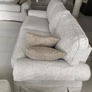 Cream 3 Seater Sofa + Free Delivery
