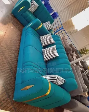 Teal Bubble Sofa 5-Seater + Free Delivery