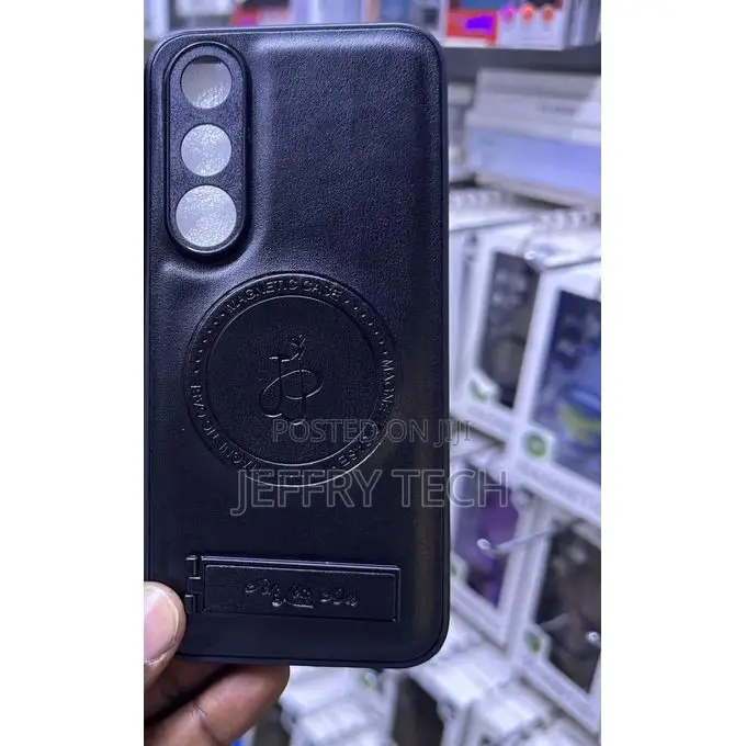 Case for Vivo V70Fe 5G Rugged Magnetic Leather Case With Kickstand