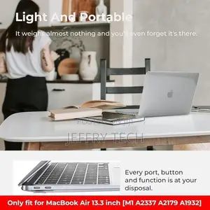 Crystal Hard Clear Case With MacBook Air 13.3 Inch-Air Plastic