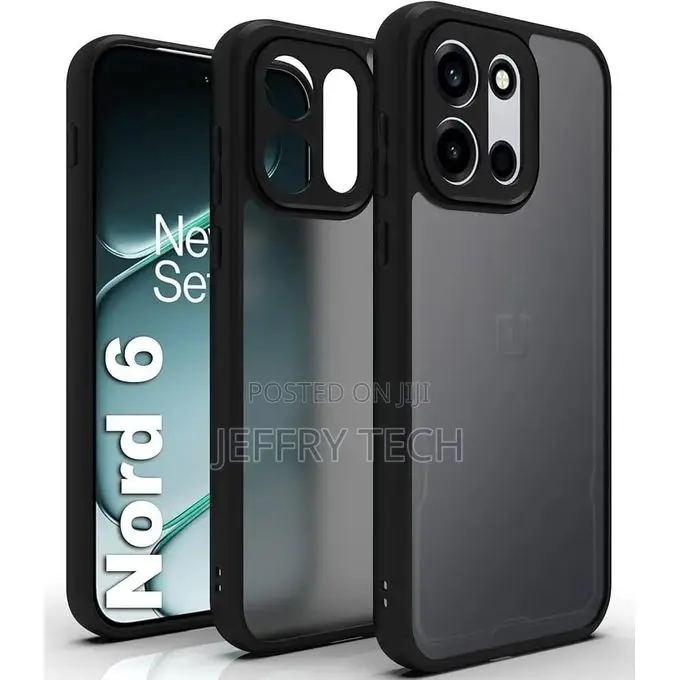 Armor Shockproof Sleek Hybrid Back Cover Case for OnePlus Nord 6 5G (S