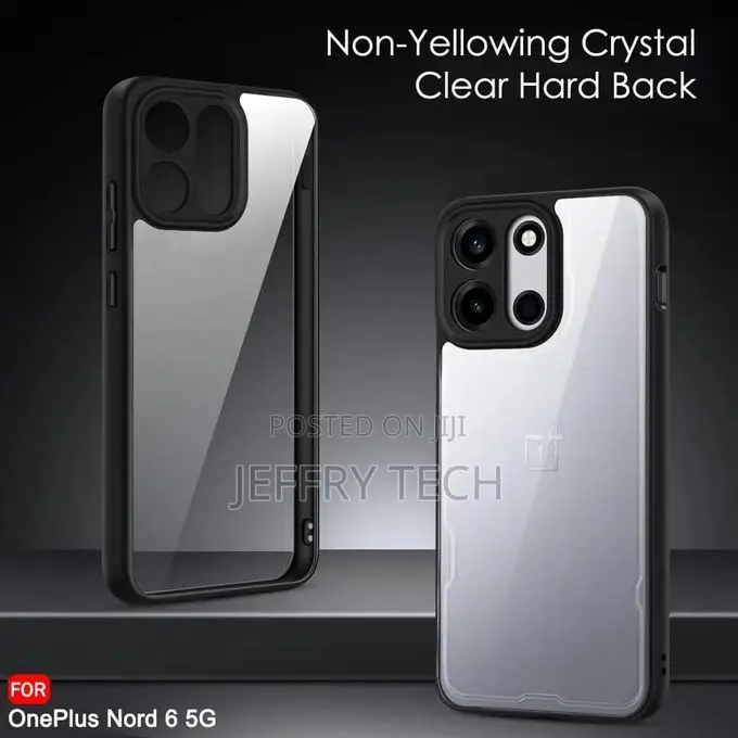 Armor Shockproof Sleek Hybrid Back Cover Case for OnePlus Nord 6 5G (S