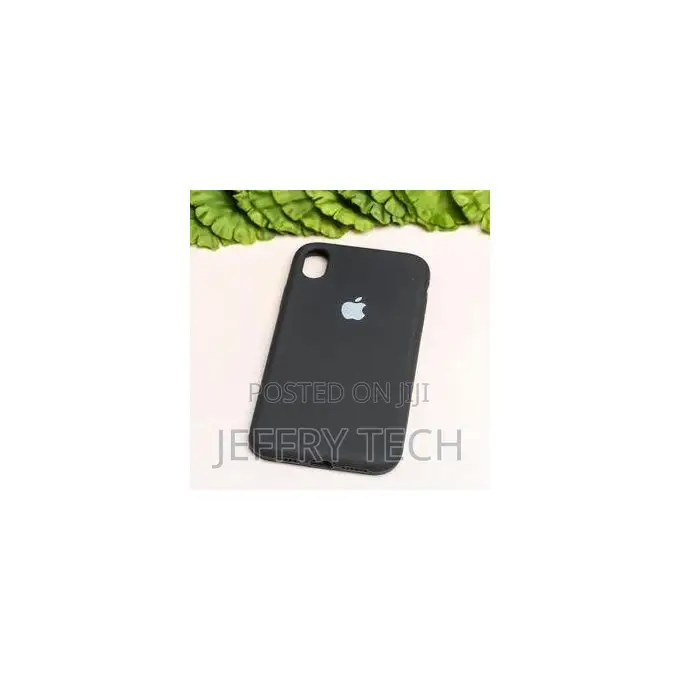 Soft Silicone Slim Fit Cover Shockproof Case for Apple iPhone XR - Bl