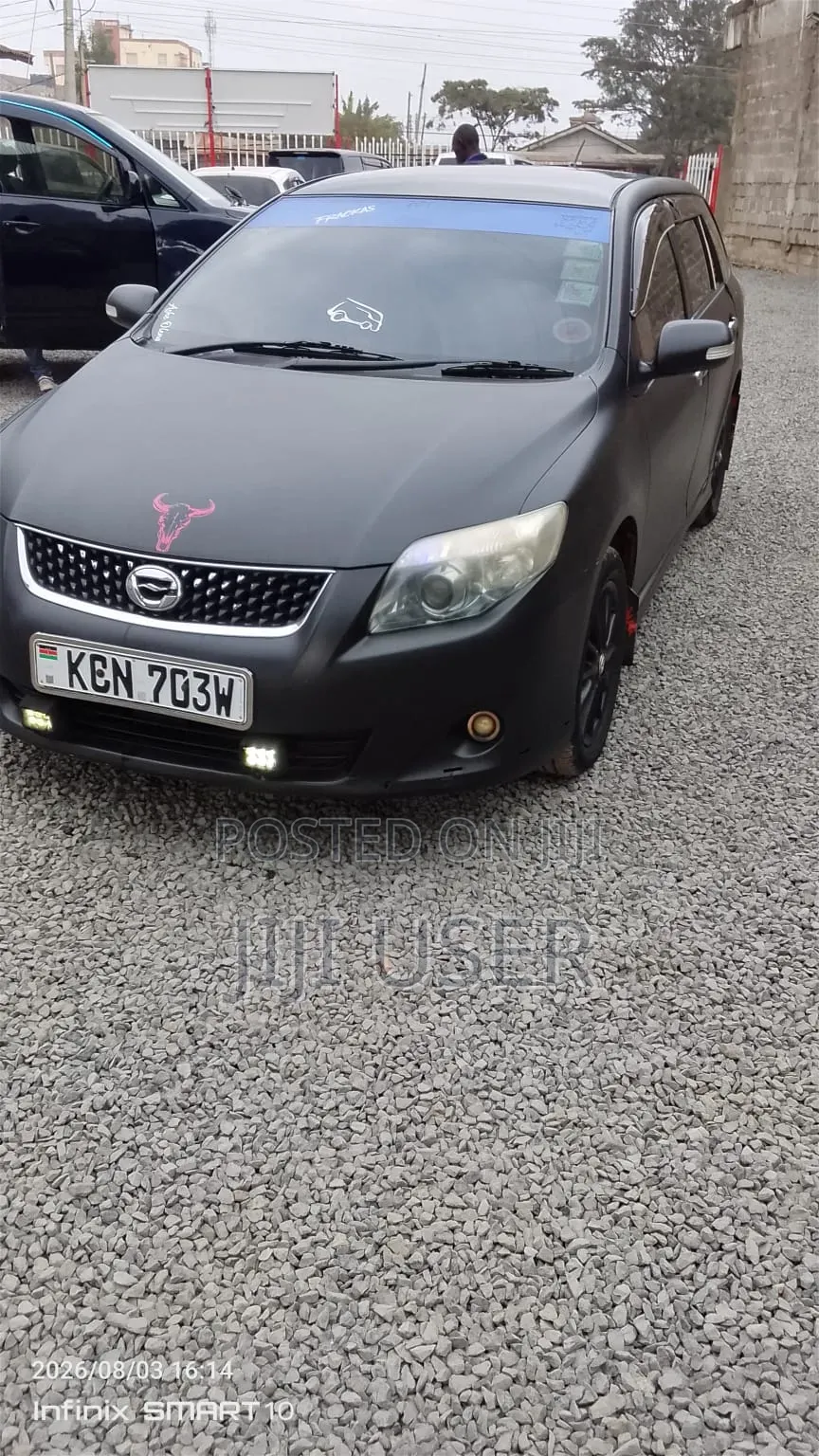 Toyota Corolla Fielder 2018 Black