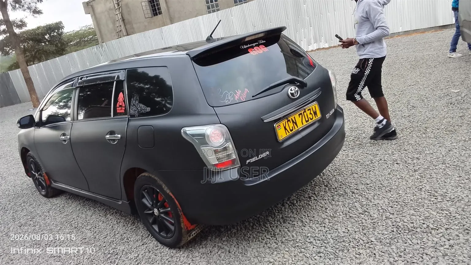 Toyota Corolla Fielder 2018 Black