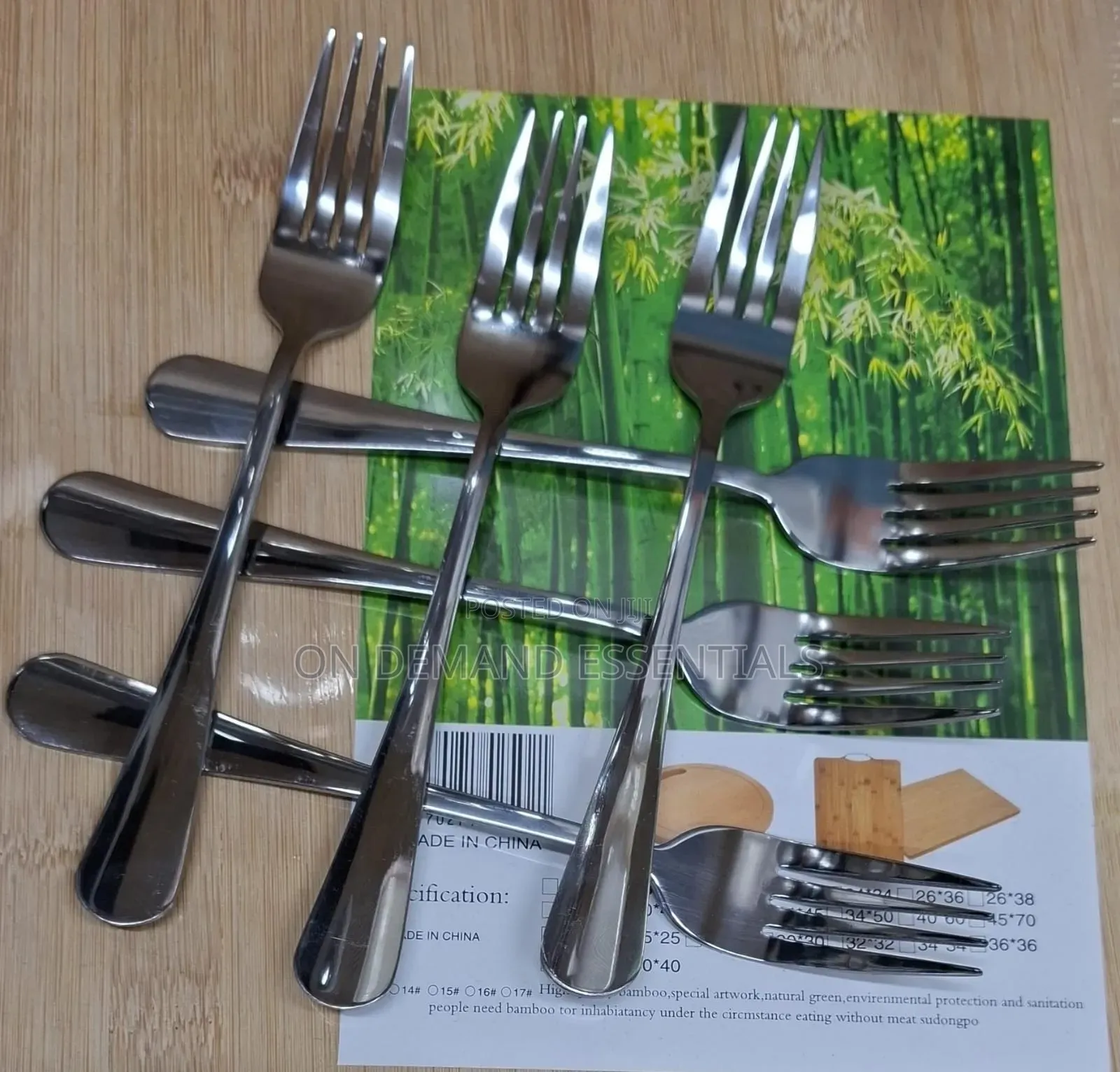 Stainless Steel Fork 6pc