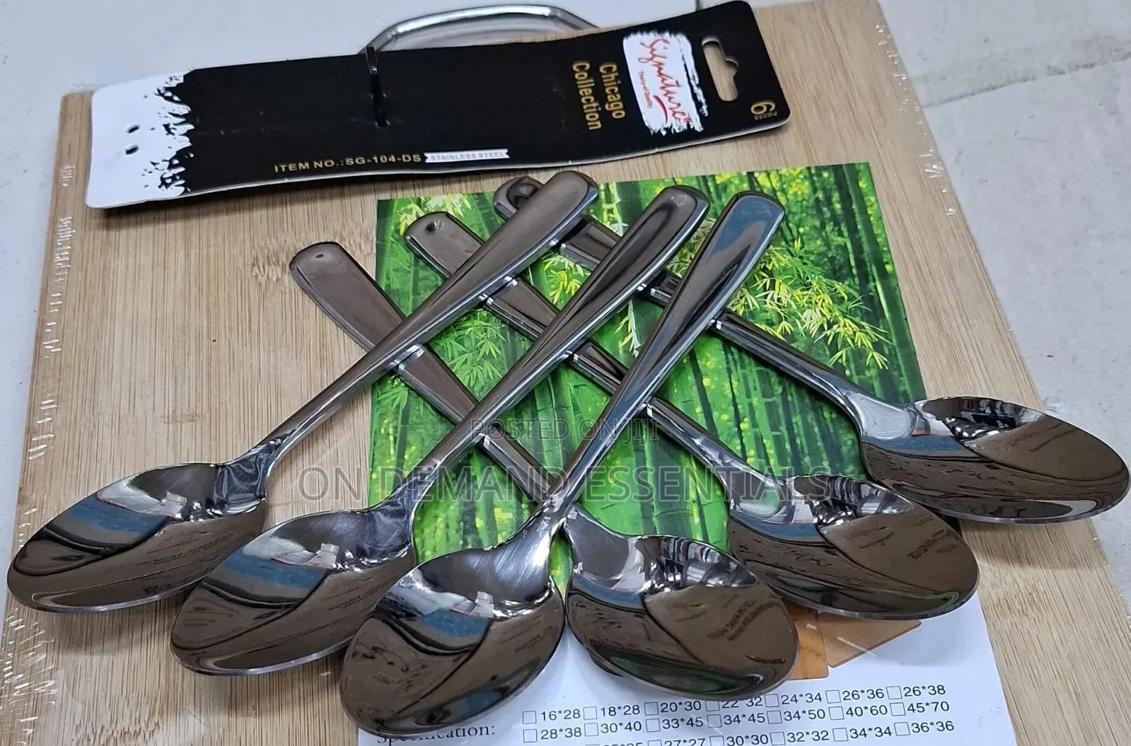 Signature Stainless Spoon 6pc Set