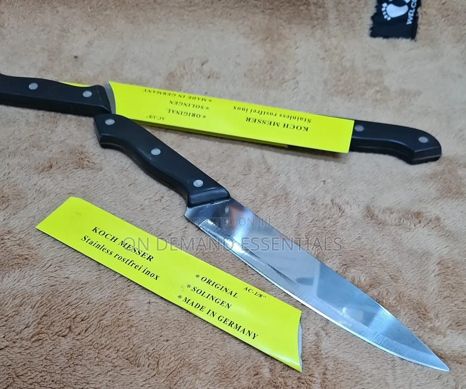 Kotch Messer Knife With Black Handle
