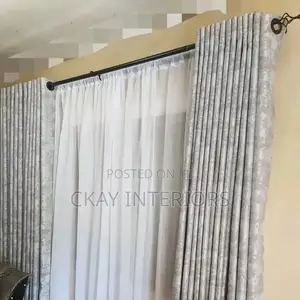 Create Comfort With Elegant Fabrics Window Curtain Rods
