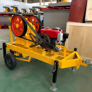High Quality Portable Rock Diesel Jaw Crusher 150x100/150x250/250x400