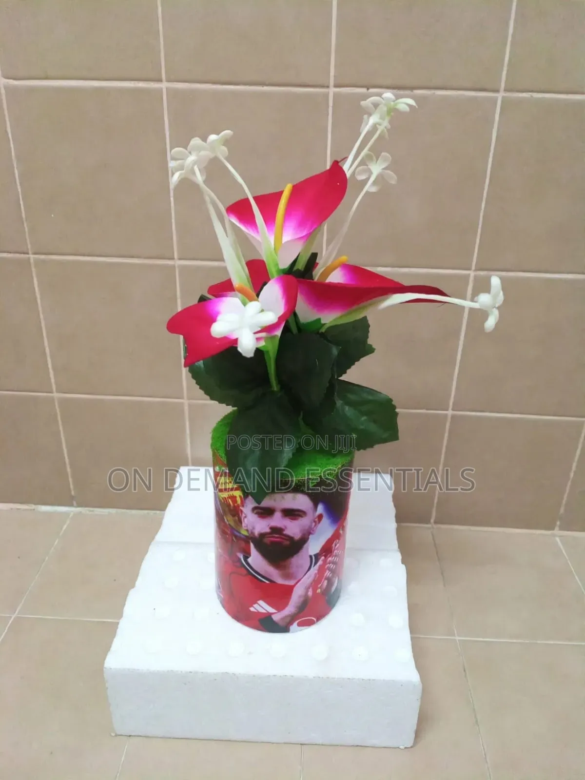Sports Artificial Decor Flowers 
Size 30cm